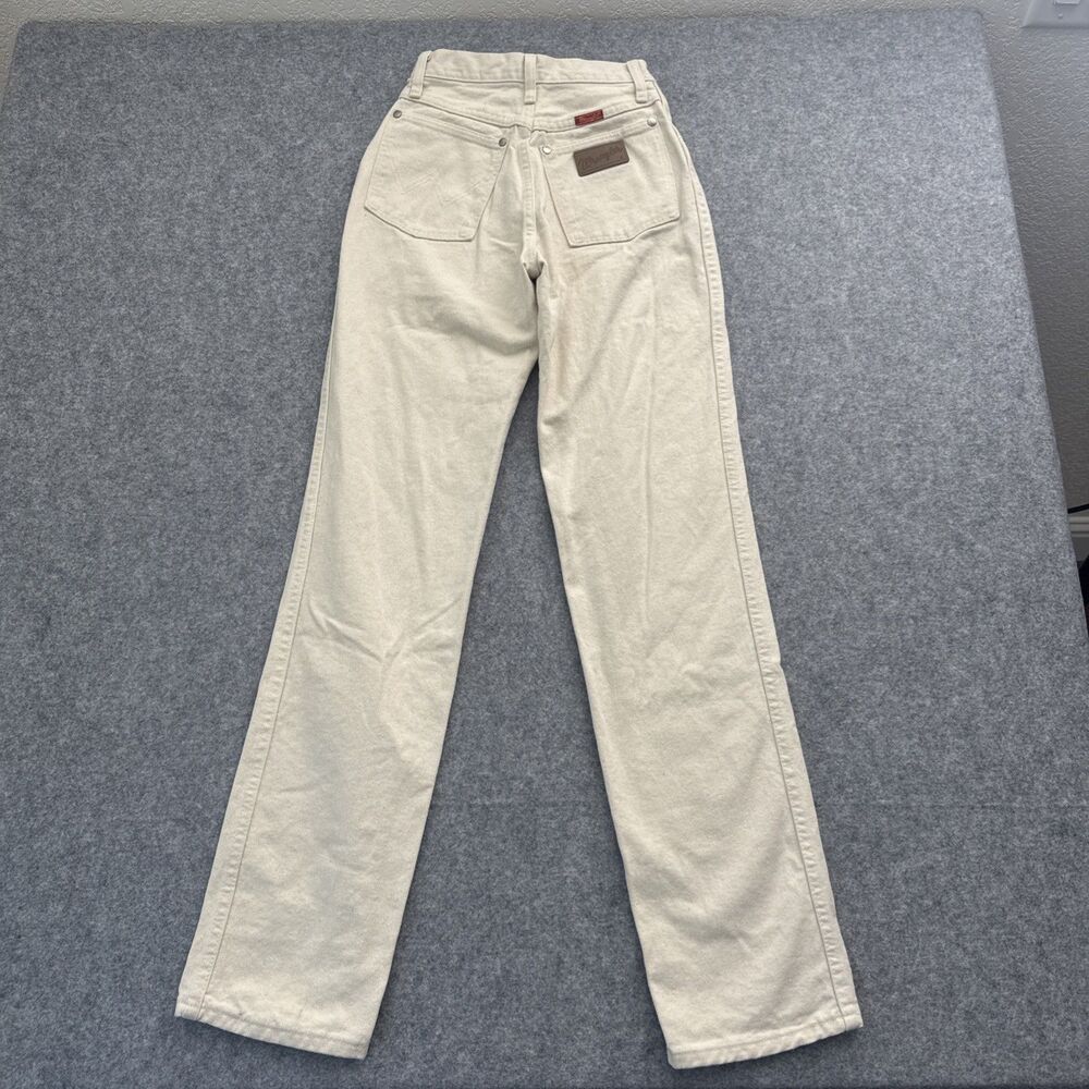 Vintage Wrangler Womens Chino Pants 1/2 x 34 Cowgirl Straight USA MADE